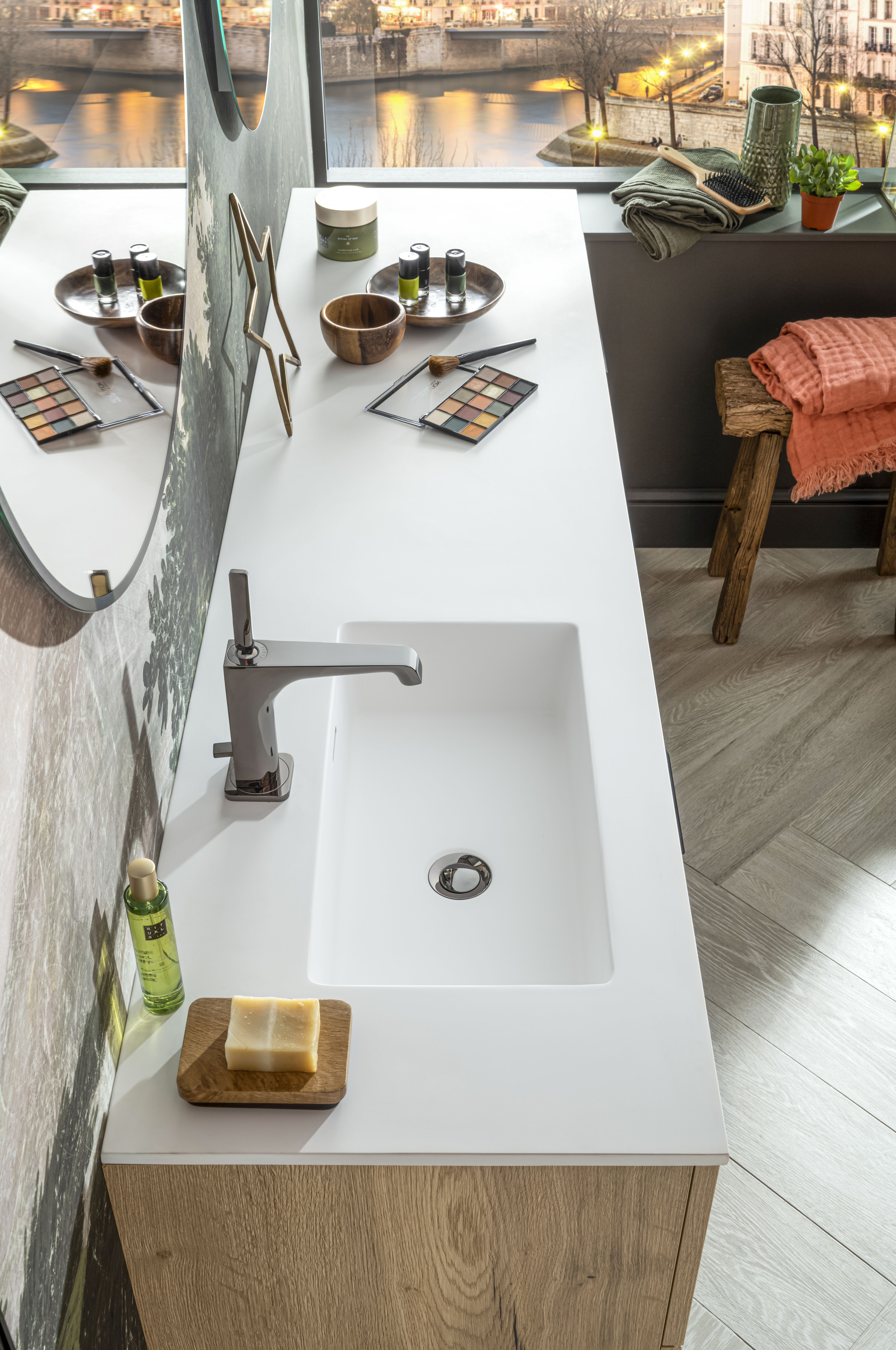 Plan Vasque Sur Mesure Solid Surface Delpha