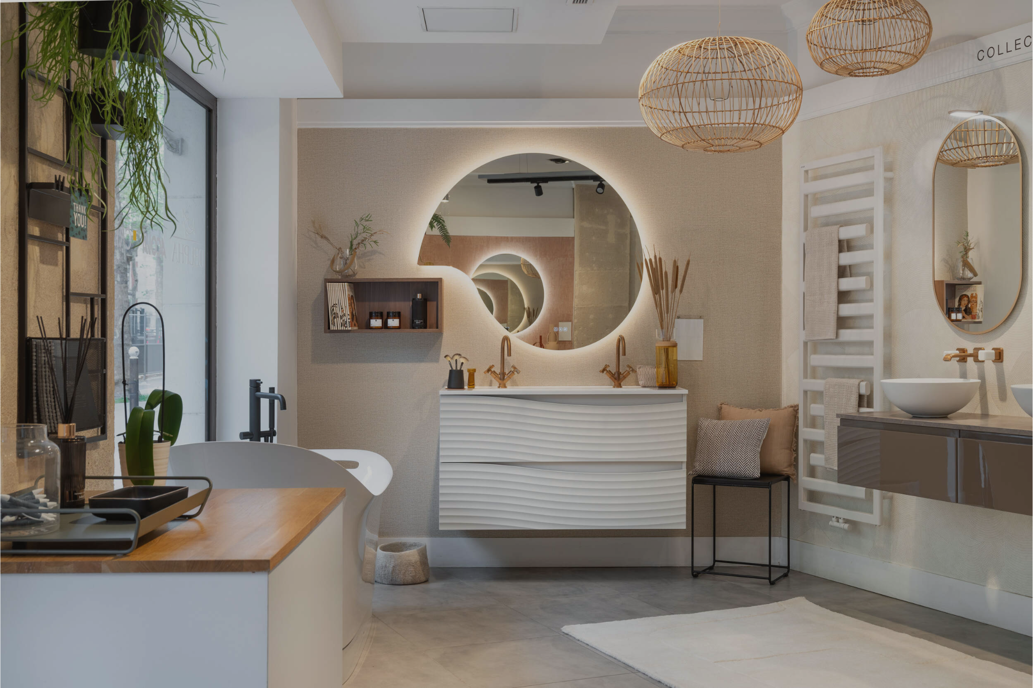 Showroom Paris meuble Ecume façade Vague 