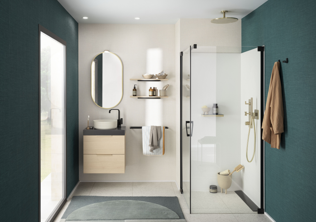 Salle de bains Archi chêne doré L60 cm 