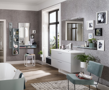 Sweet gris nuage satiné