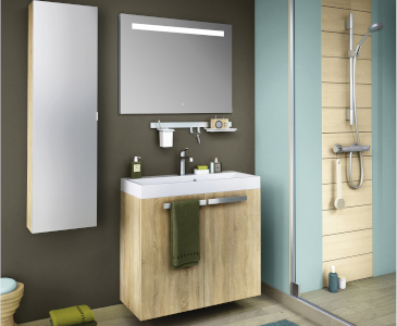 Meubles Salle De Bain Graphic 93 Delpha Espace Aubade