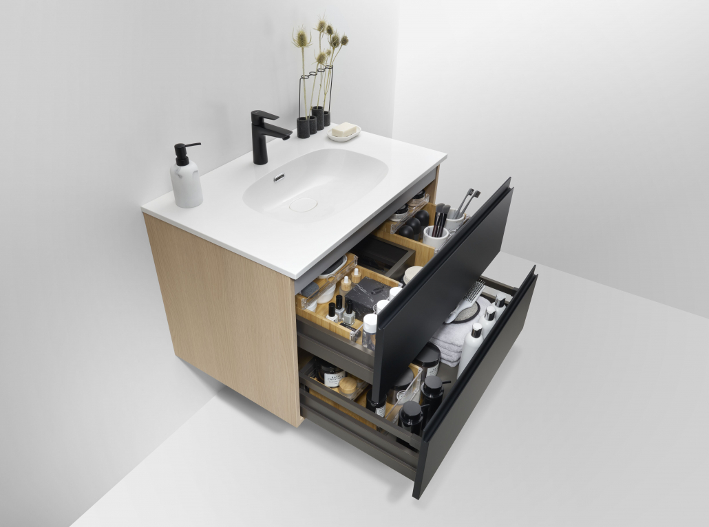 Salle de bains Delpha Intuitive Capture noir mat